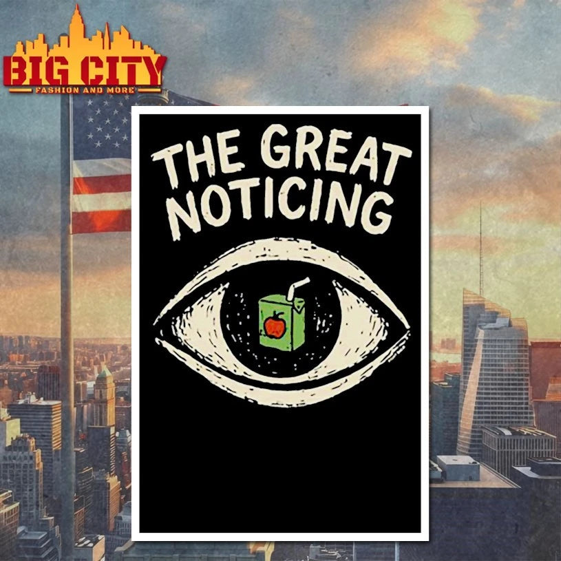 The Great Noticing Juice Eye - Adult & Kids T-Shirts, Sweatshirts & Hoodies apparel design preview 4
