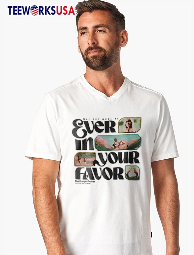 The Hunger Games Sunrise On Reaping May Odds Be Ever - Adult & Kids T-Shirts, Sweatshirts & Hoodies apparel design preview 7
