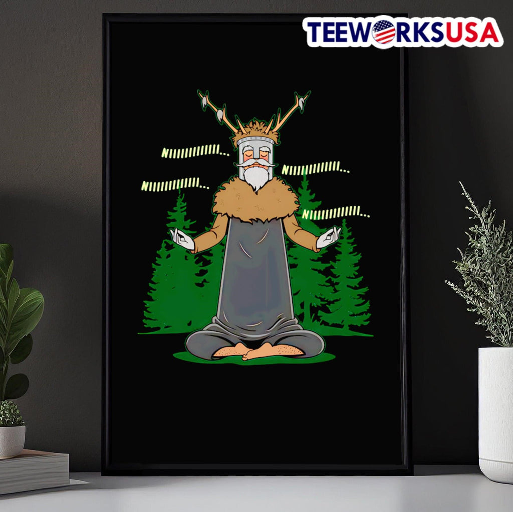 The Knight Who Practices Yoga - Adult & Kids T-Shirts, Sweatshirts & Hoodies apparel design preview 5