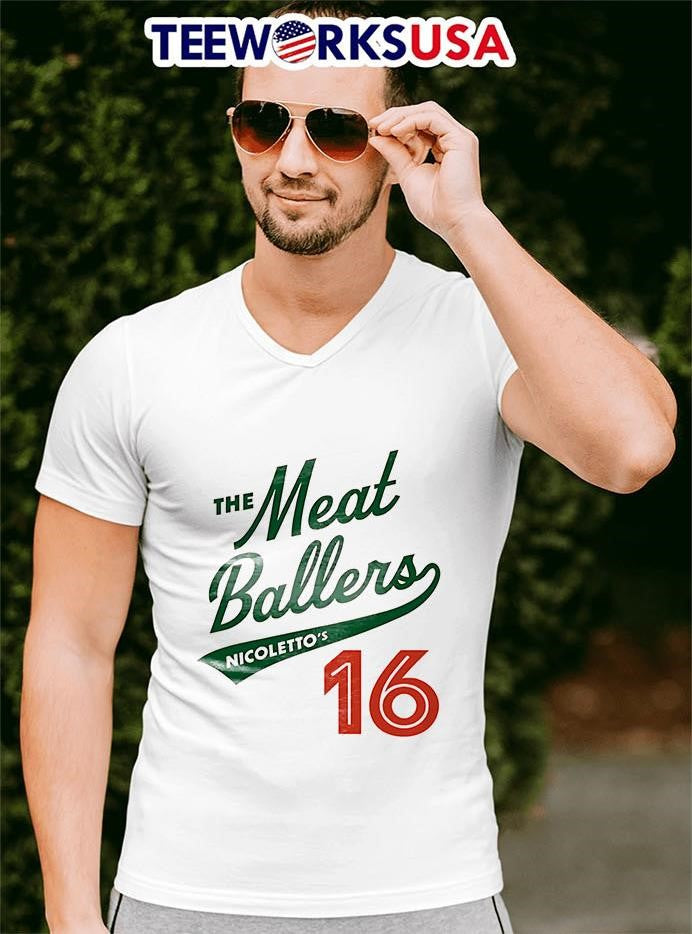 The Meat Ballers Nicoletto's 16 - Adult & Kids T-Shirts, Sweatshirts & Hoodies apparel design preview 4