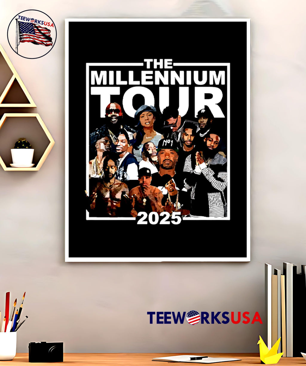 The Millennium Tour 2025 - Adult & Kids T-Shirts, Sweatshirts & Hoodies apparel design preview 5