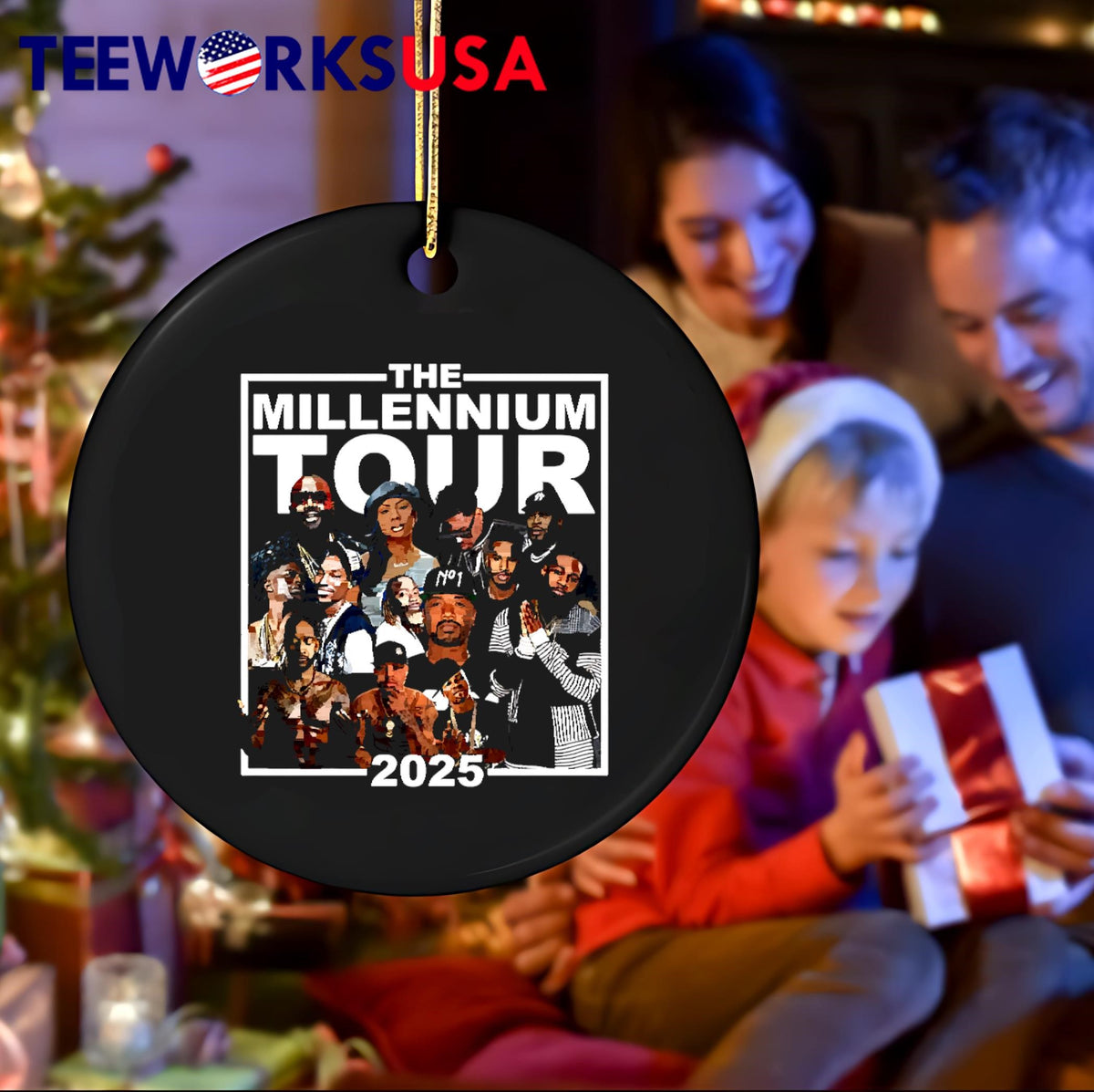 The Millennium Tour 2025 - Adult & Kids T-Shirts, Sweatshirts & Hoodies apparel design preview 4