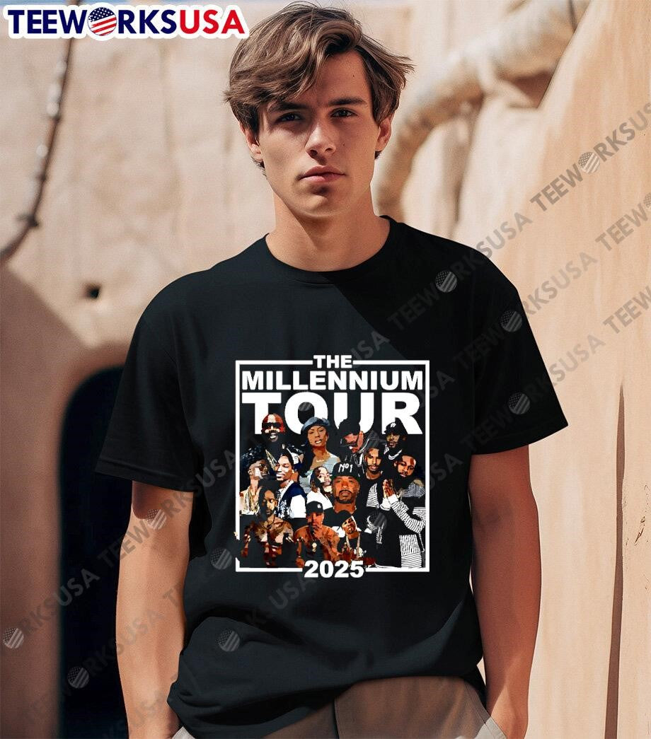 The Millennium Tour 2025 - Adult & Kids T-Shirts, Sweatshirts & Hoodies apparel design preview 1