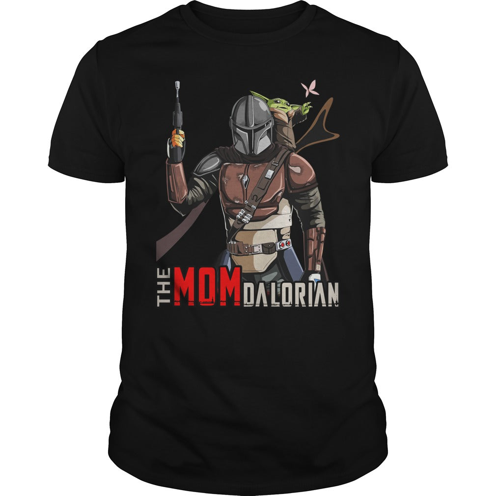 The Mom Dalorian Funny - Adult & Kids T-Shirts, Sweatshirts & Hoodies apparel design preview 1