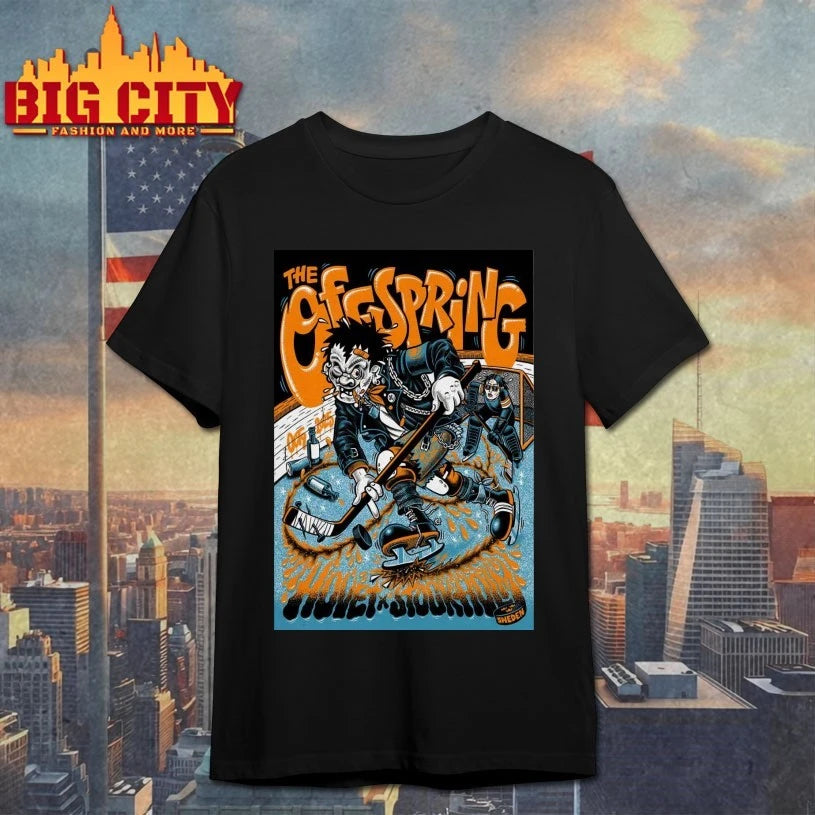 The Offspring Oct 9 2025 Stockholm Sweden Poster - Adult & Kids T-Shirts, Sweatshirts & Hoodies apparel design preview 1