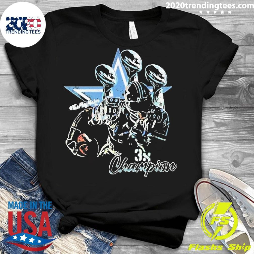 The Play Maker 3X Champion - Adult & Kids T-Shirts, Sweatshirts & Hoodies apparel design preview 3