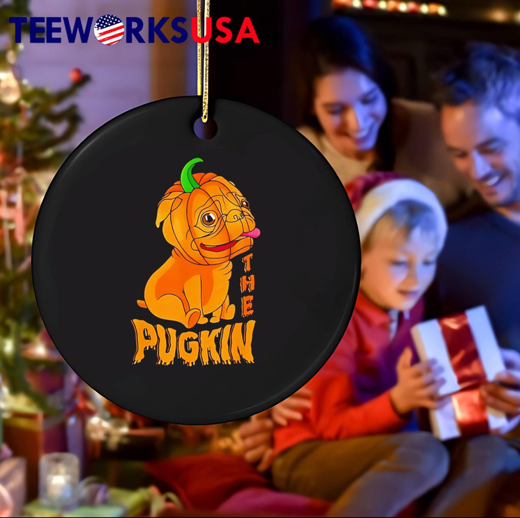 The Pug Halloween - Adult & Kids T-Shirts, Sweatshirts & Hoodies apparel design preview 4
