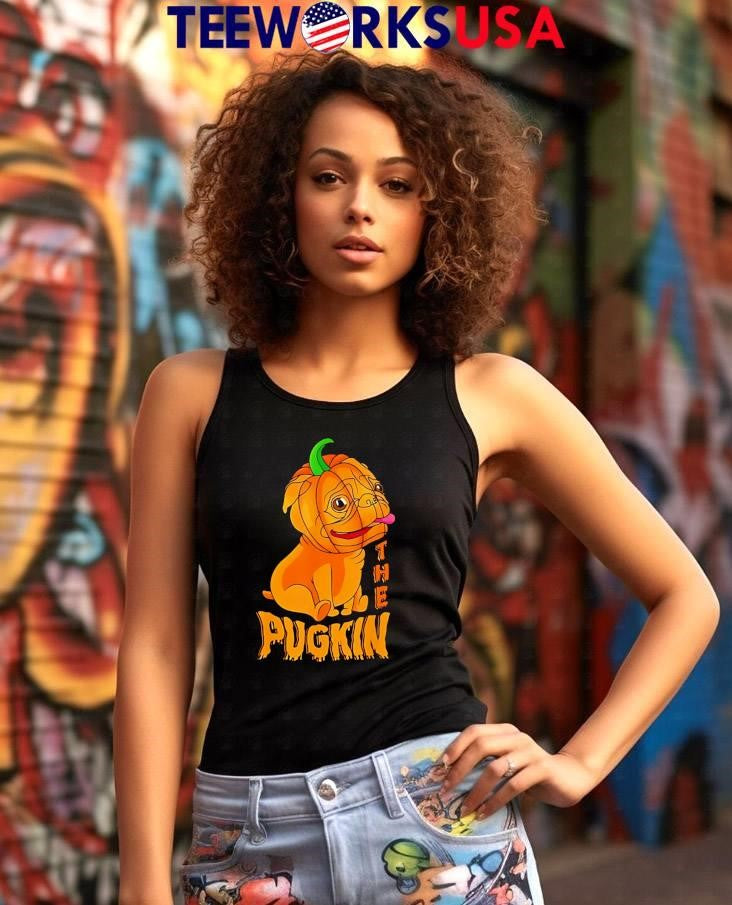 The Pug Halloween - Adult & Kids T-Shirts, Sweatshirts & Hoodies apparel design preview 7