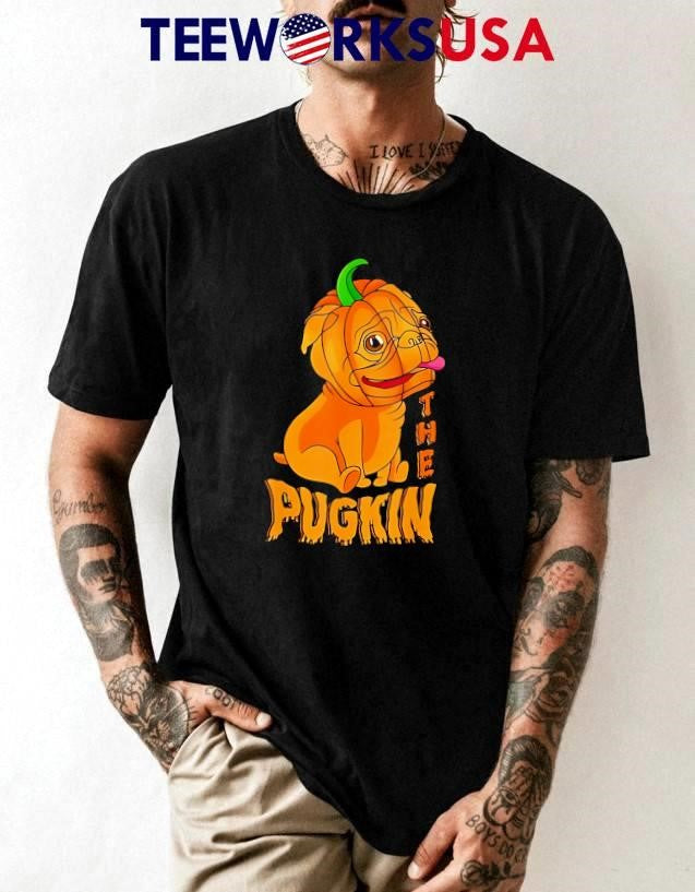 The Pug Halloween - Adult & Kids T-Shirts, Sweatshirts & Hoodies apparel design preview 1
