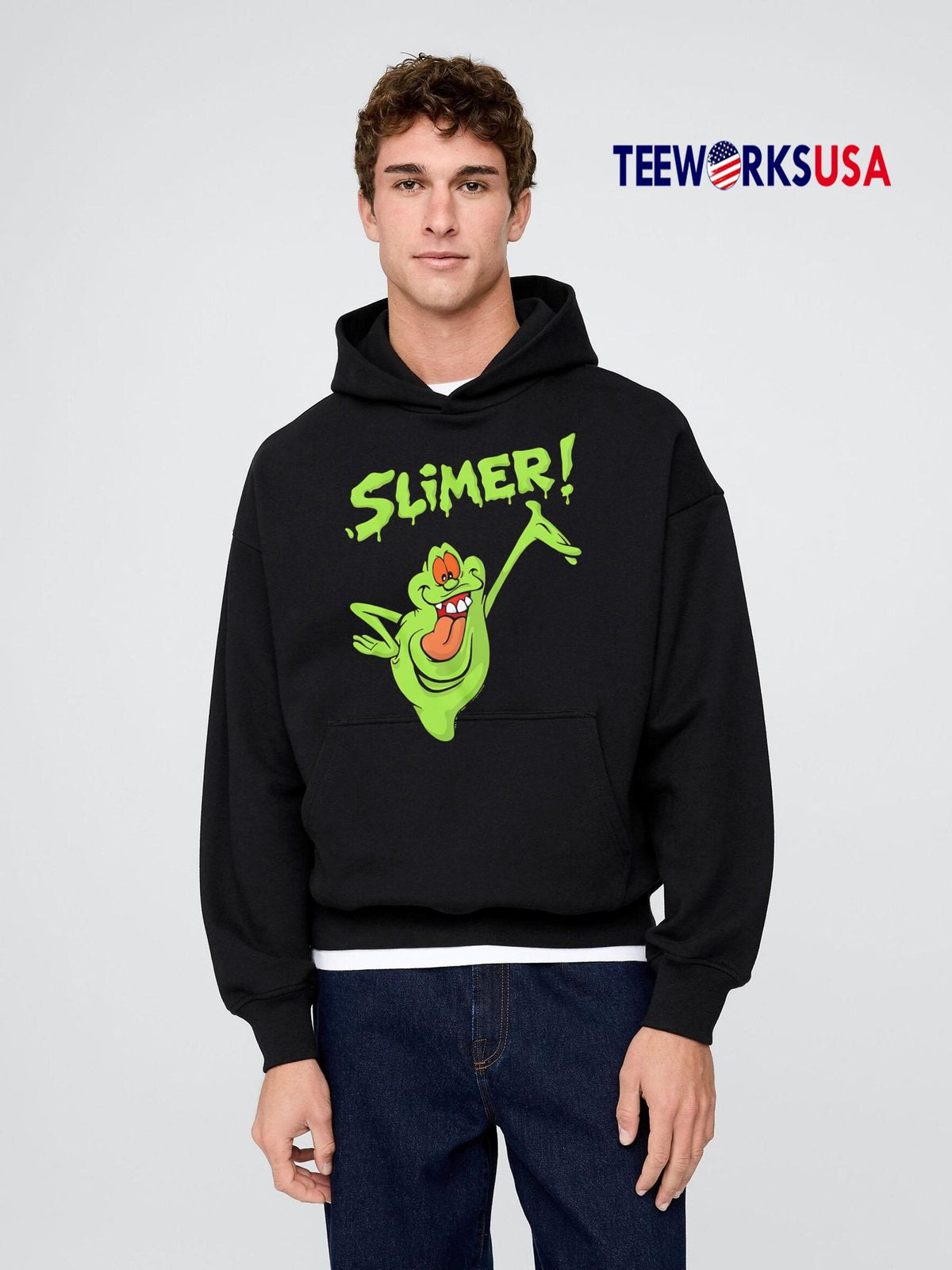 The Real Ghostbusters Tall funny - Adult & Kids T-Shirts, Sweatshirts & Hoodies apparel design preview 2