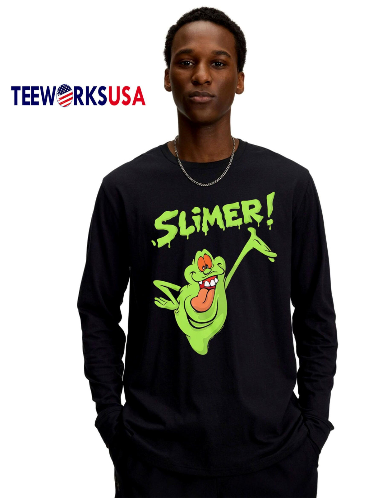 The Real Ghostbusters Tall funny - Adult & Kids T-Shirts, Sweatshirts & Hoodies apparel design preview 4