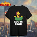 The Simpsons Ned Flanders God Is Dead - Adult & Kids T-Shirts, Sweatshirts & Hoodies apparel design preview 1