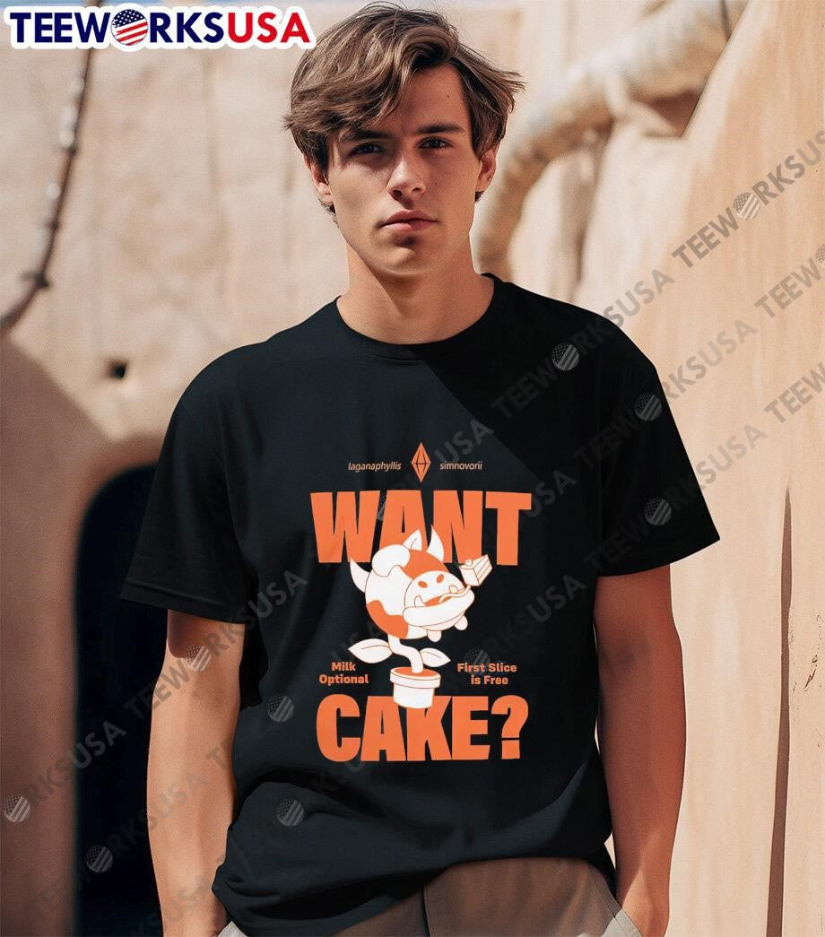 The Sims Merch Want Cake - Adult & Kids T-Shirts, Sweatshirts & Hoodies apparel design preview 1