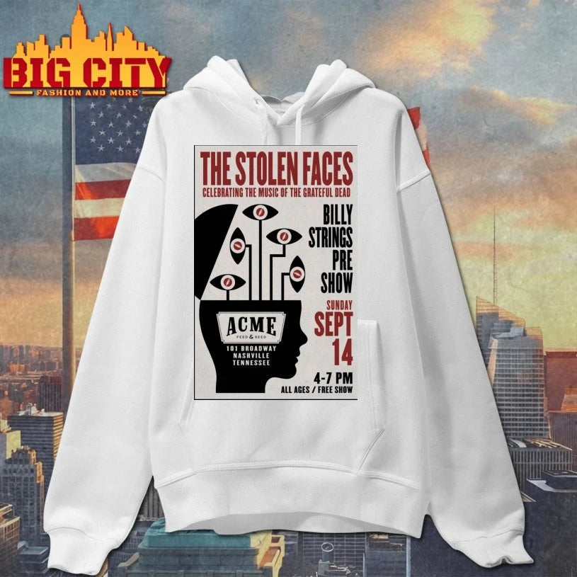 The Stolen Faces Nashville TN Sept 14 2025 Poster - Adult & Kids T-Shirts, Sweatshirts & Hoodies apparel design preview 2