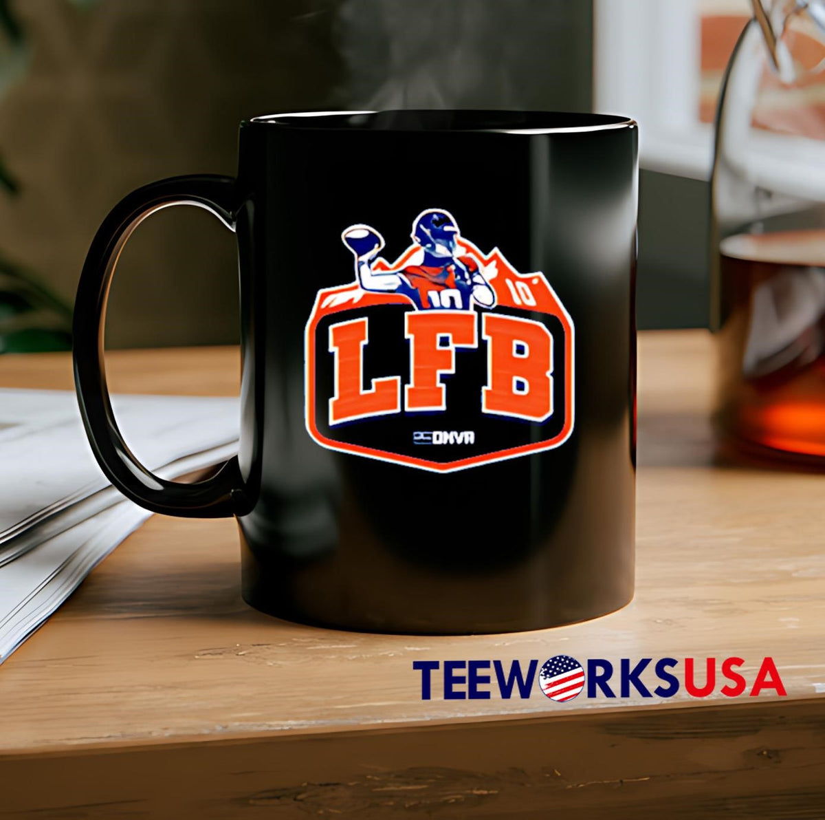 The Tailgate Tier LFB logo - Adult & Kids T-Shirts, Sweatshirts & Hoodies apparel design preview 2