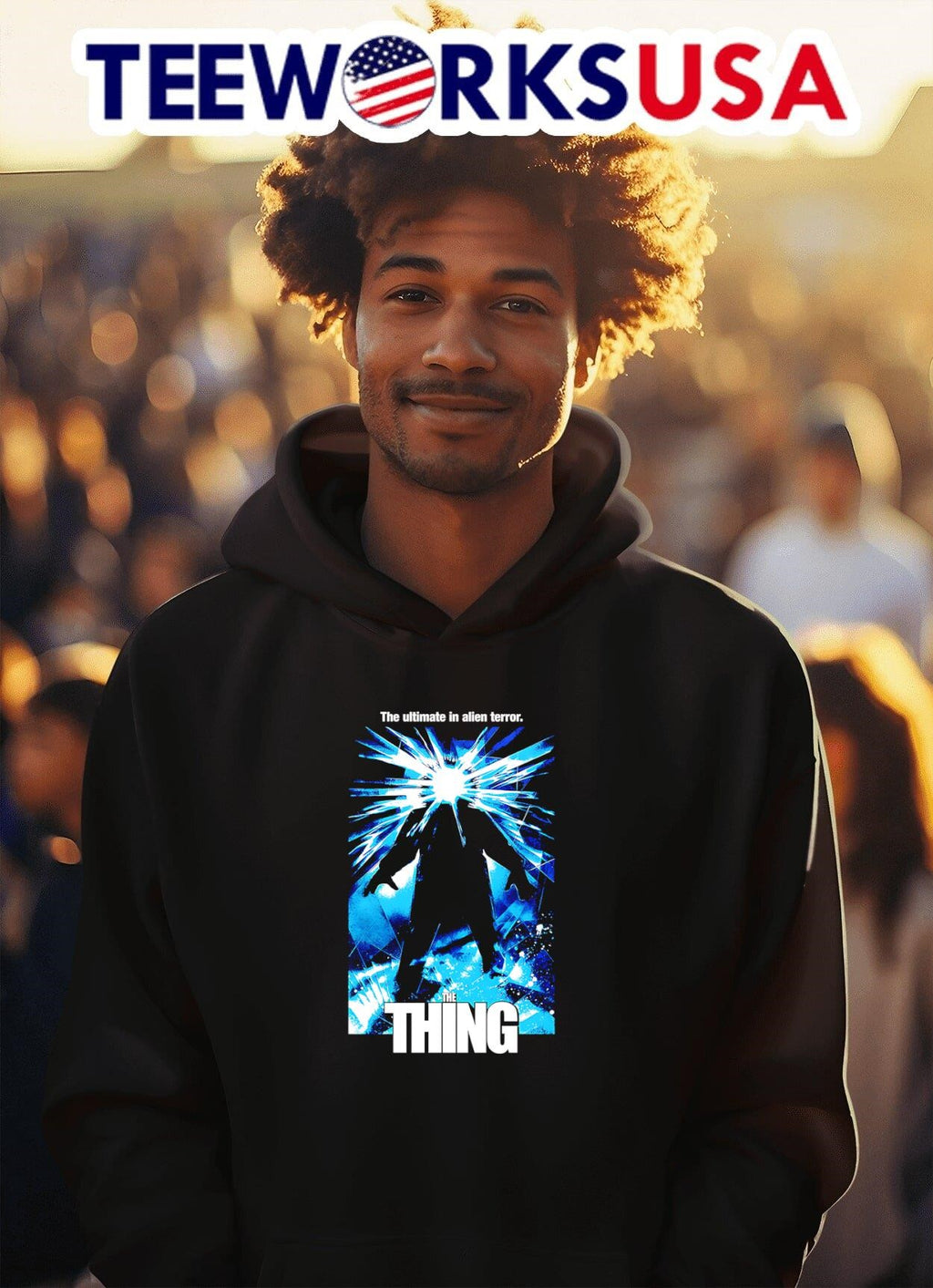 The Thing ultimate in alien terror - Adult & Kids T-Shirts, Sweatshirts & Hoodies apparel design preview 2