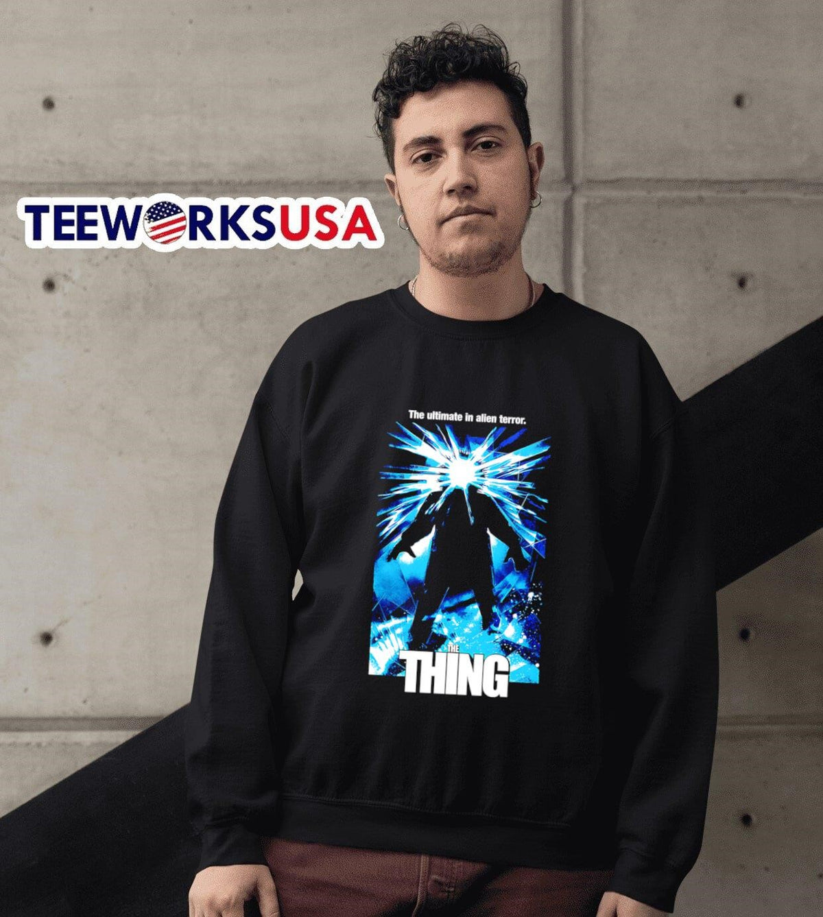 The Thing ultimate in alien terror - Adult & Kids T-Shirts, Sweatshirts & Hoodies apparel design preview 6