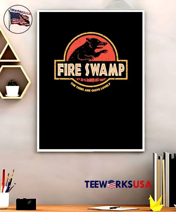 The Trees Are Quite Lovely Fire Swamp Rodent - Adult & Kids T-Shirts, Sweatshirts & Hoodies apparel design preview 5