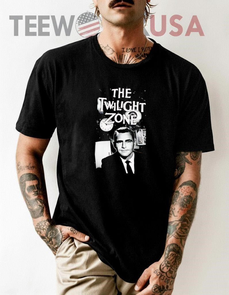 The Twilight Zone vintage - Adult & Kids T-Shirts, Sweatshirts & Hoodies apparel design preview 1