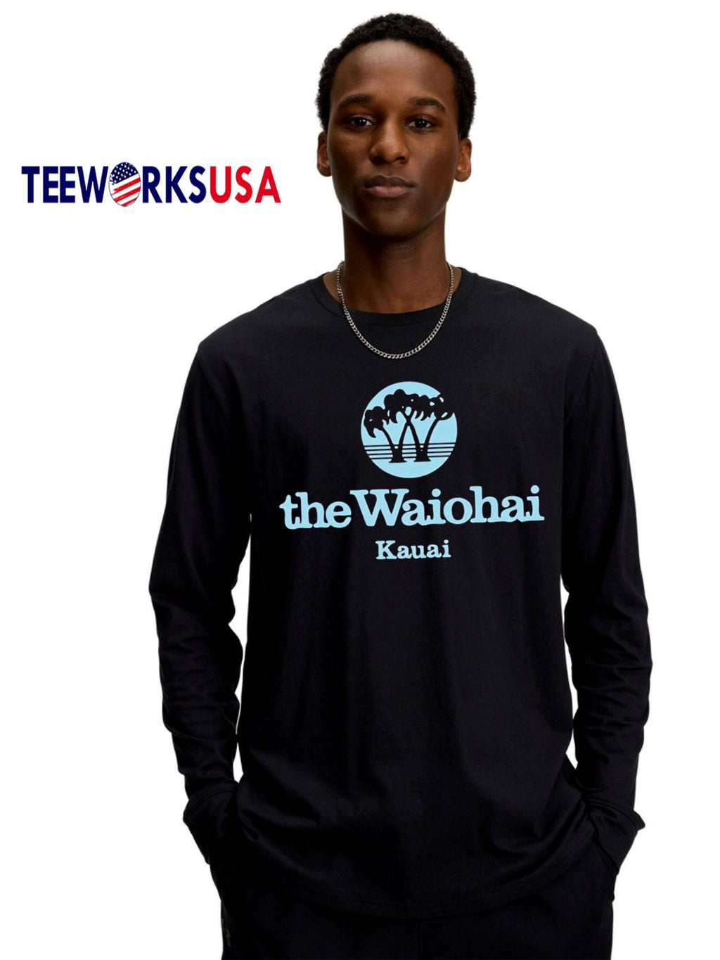 The Waiohai Kauai Hawaii - Adult & Kids T-Shirts, Sweatshirts & Hoodies apparel design preview 4