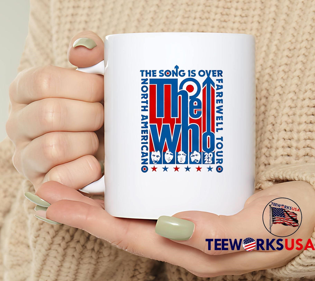 The Who North American Farewell Tour 2025 - Adult & Kids T-Shirts, Sweatshirts & Hoodies apparel design preview 6