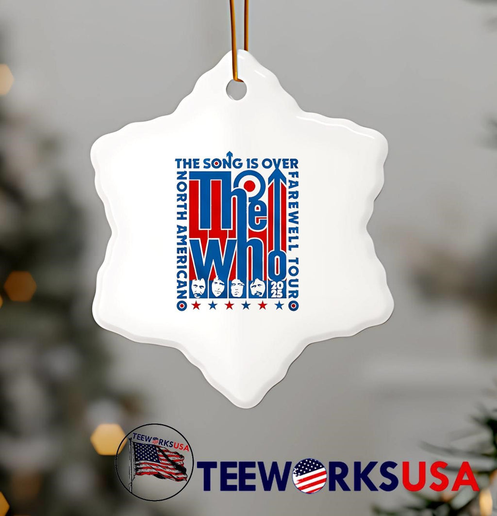 The Who North American Farewell Tour 2025 - Adult & Kids T-Shirts, Sweatshirts & Hoodies apparel design preview 7