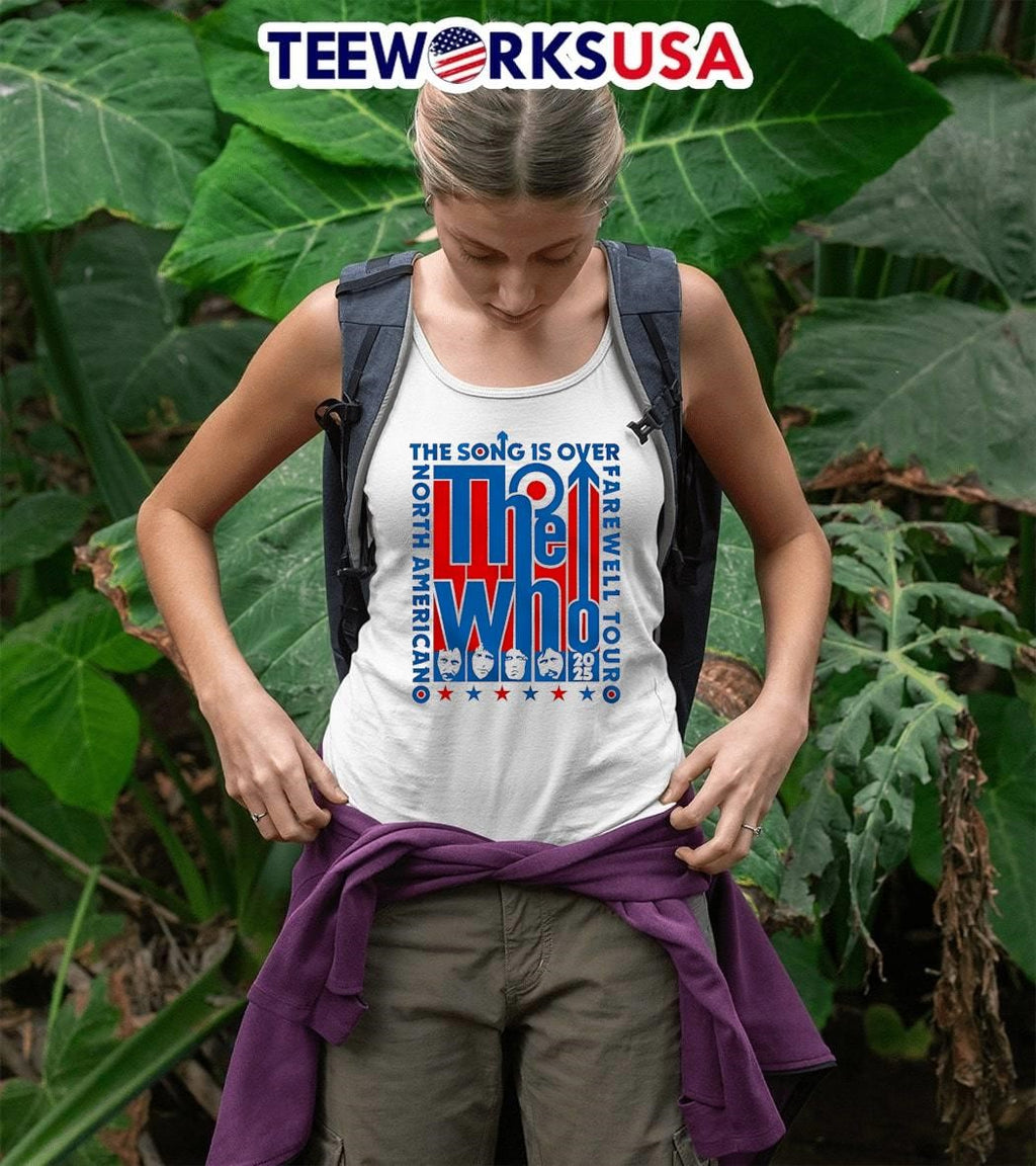 The Who North American Farewell Tour 2025 - Adult & Kids T-Shirts, Sweatshirts & Hoodies apparel design preview 5