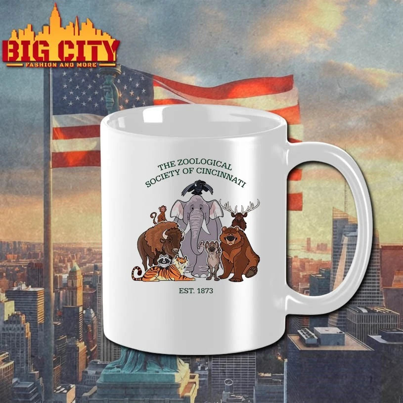The Zoological Society Of Cincinnati Est 1873 Toons - Adult & Kids T-Shirts, Sweatshirts & Hoodies apparel design preview 3