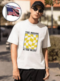 The brook and bluff wavy yellow checkered - Adult & Kids T-Shirts, Sweatshirts & Hoodies apparel design preview 1