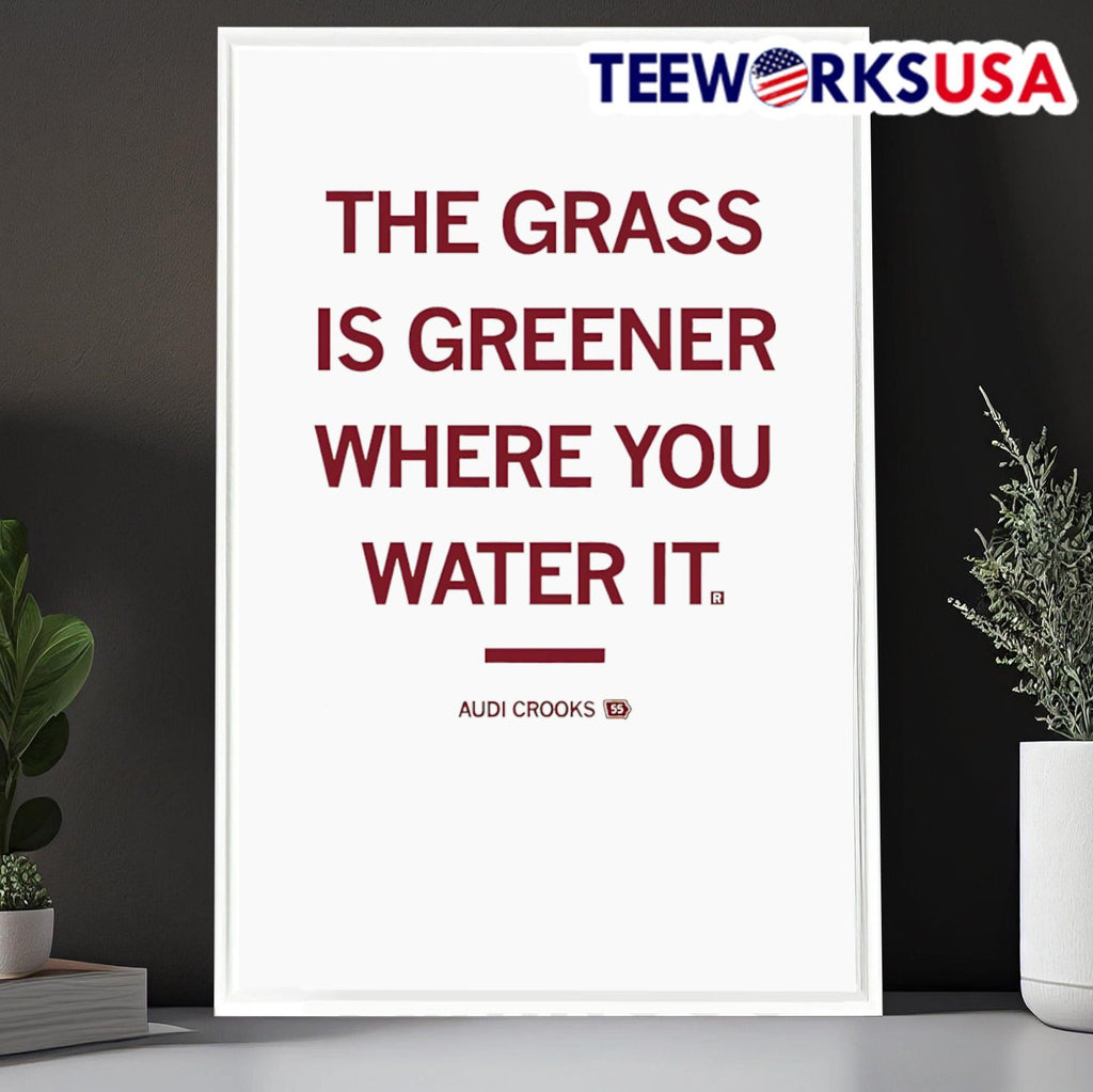 The grass is greener where you water it - Adult & Kids T-Shirts, Sweatshirts & Hoodies apparel design preview 6