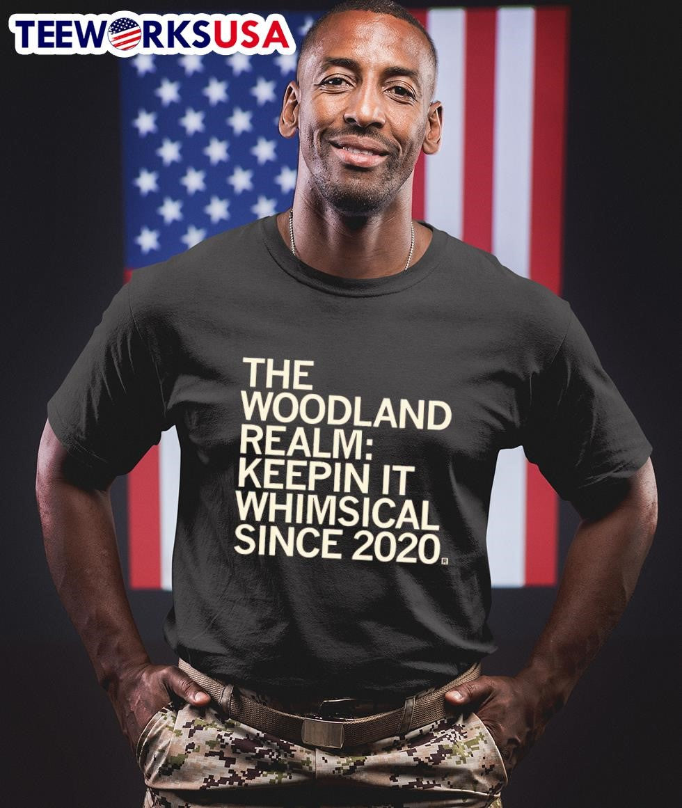 The woodland realm keeping it whimsical since 2020 - Adult & Kids T-Shirts, Sweatshirts & Hoodies apparel design preview 1