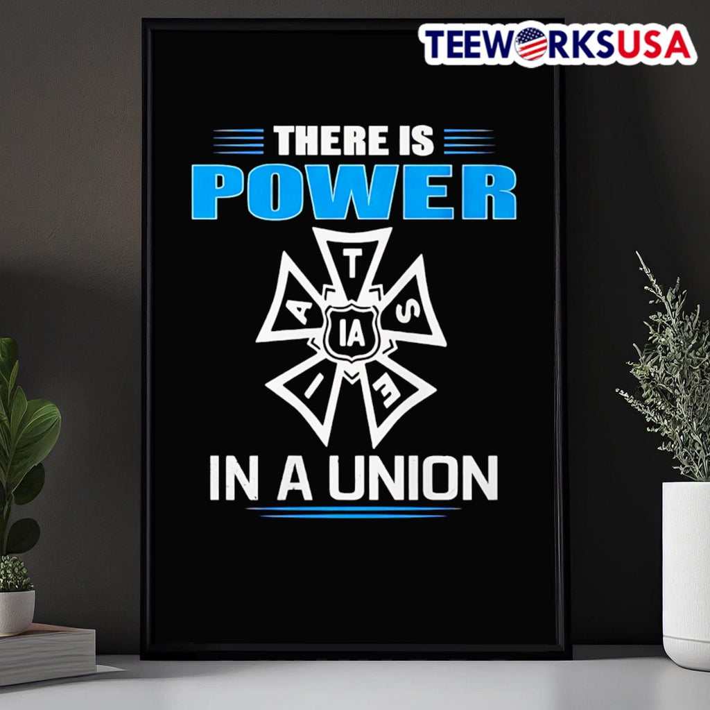 There Is Power In A Union IATSE - Adult & Kids T-Shirts, Sweatshirts & Hoodies apparel design preview 5