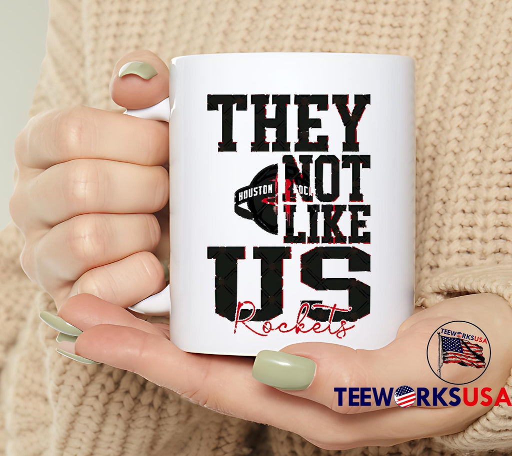 They Not Like Us Houston Rockets Basketball - Adult & Kids T-Shirts, Sweatshirts & Hoodies apparel design preview 6