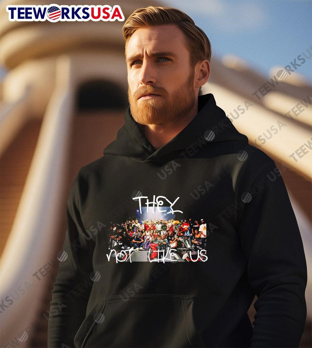 They Not Like Us poster - Adult & Kids T-Shirts, Sweatshirts & Hoodies apparel design preview 3