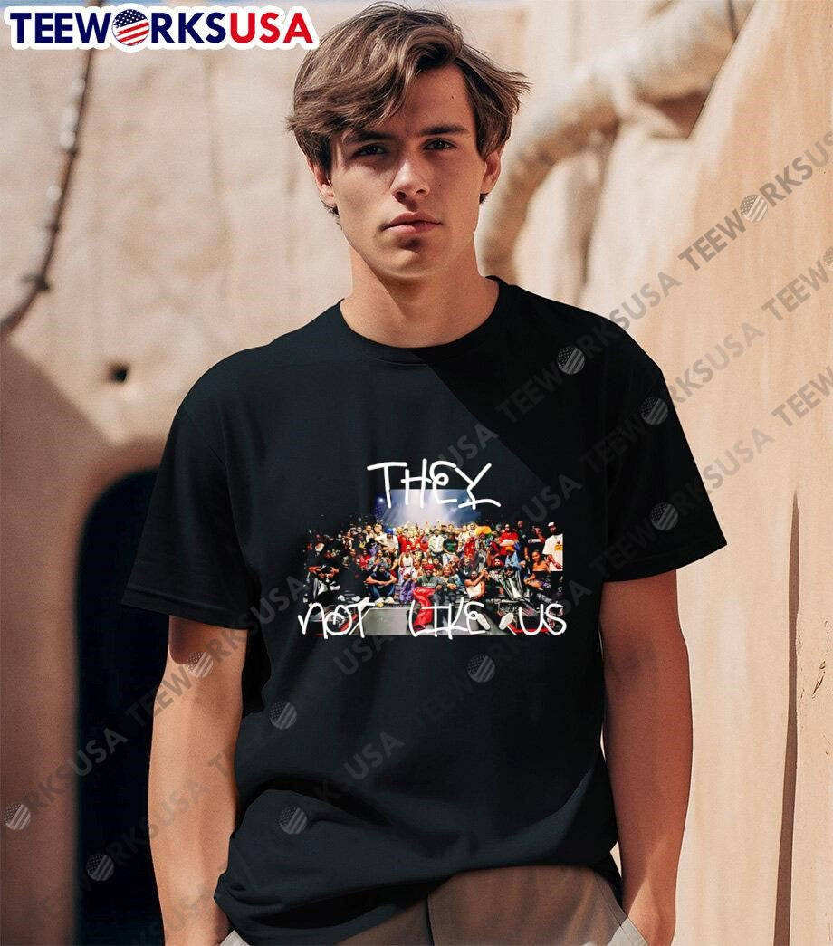 They Not Like Us poster - Adult & Kids T-Shirts, Sweatshirts & Hoodies apparel design preview 1