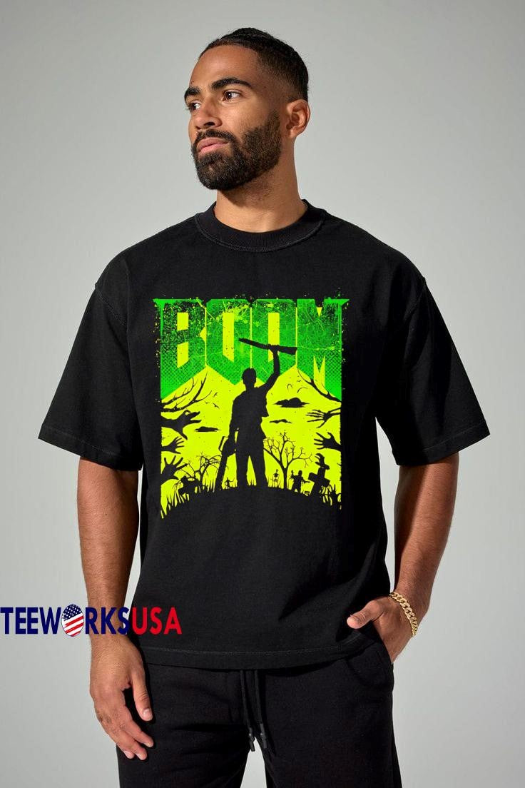 This Is My Boomstick Spooky Edition - Adult & Kids T-Shirts, Sweatshirts & Hoodies apparel design preview 1