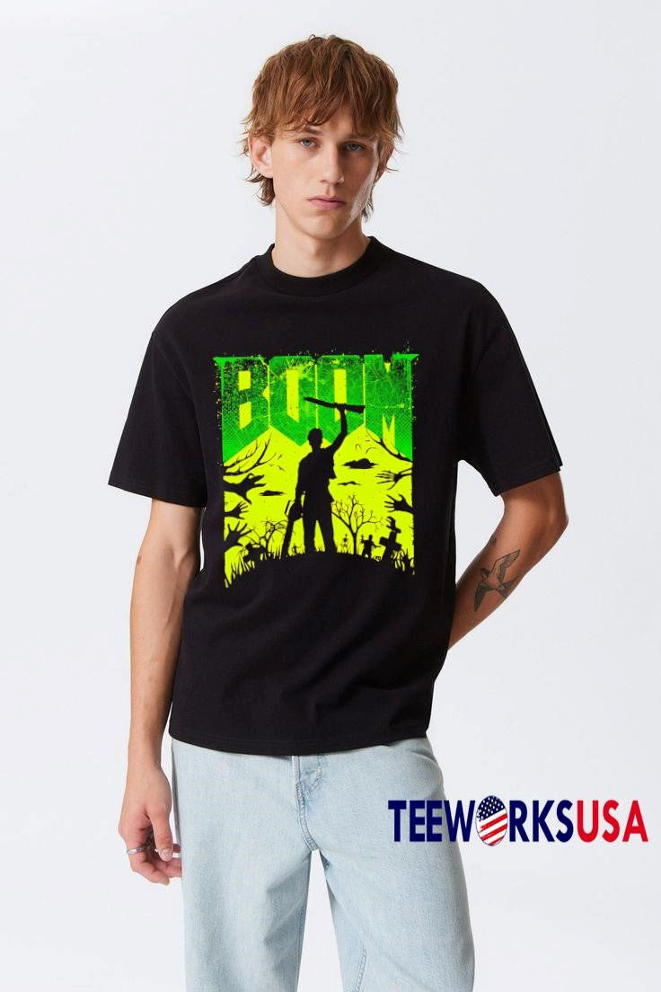 This Is My Boomstick Spooky Edition - Adult & Kids T-Shirts, Sweatshirts & Hoodies apparel design preview 3