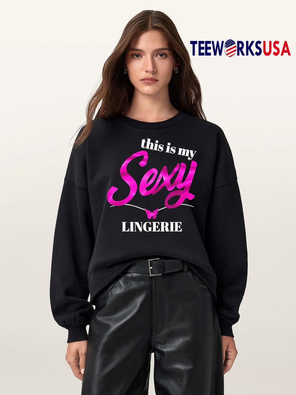 This Is My Sexy Lingerie - Adult & Kids T-Shirts, Sweatshirts & Hoodies apparel design preview 5