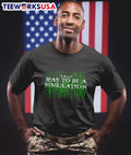 This has to be a simulation Matrix - Adult & Kids T-Shirts, Sweatshirts & Hoodies apparel design preview 1