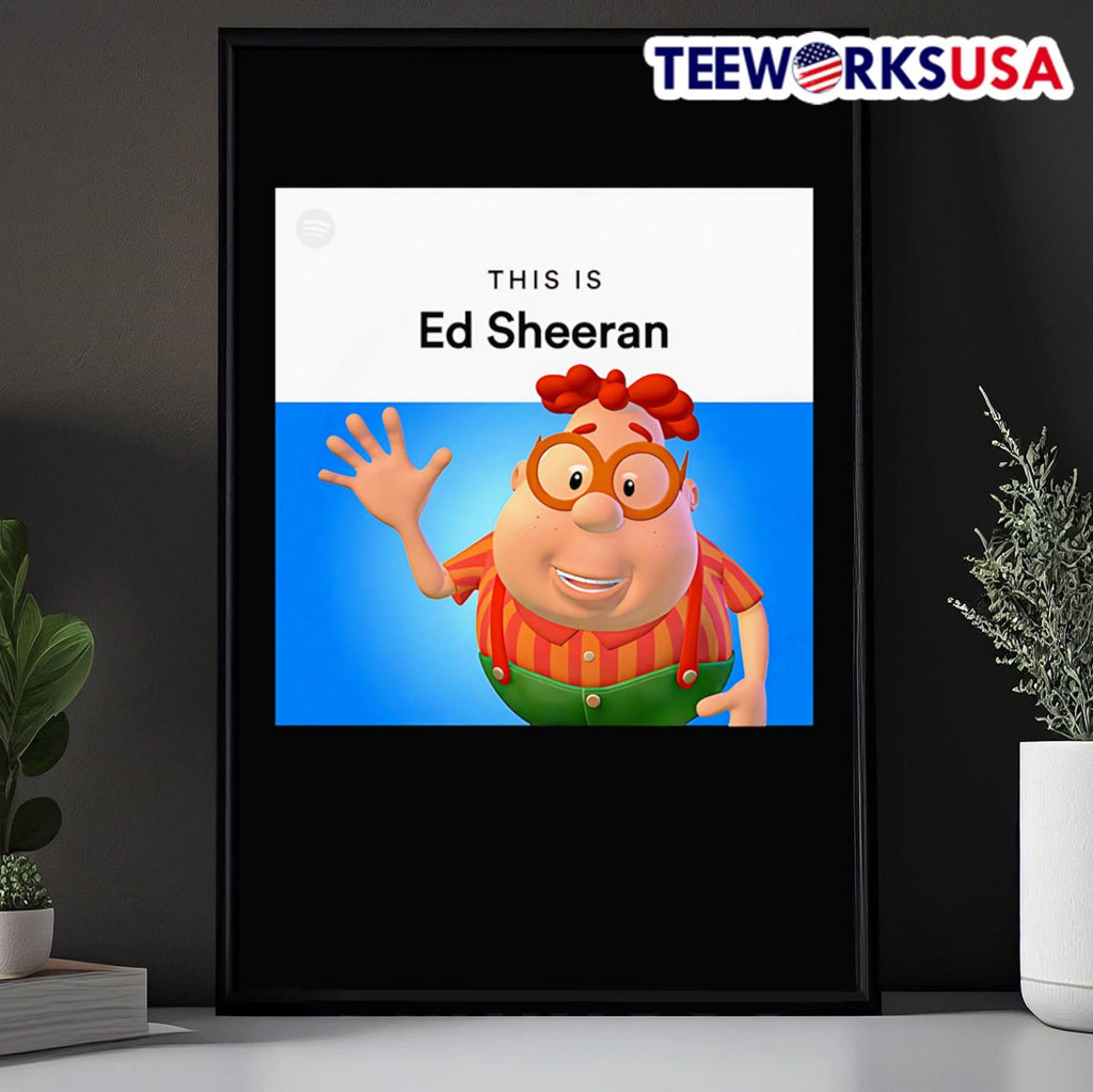 This is Ed Sheeran - Adult & Kids T-Shirts, Sweatshirts & Hoodies apparel design preview 5