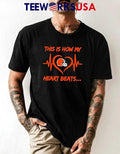 This is How My Heart Beats Cleveland Browns - Adult & Kids T-Shirts, Sweatshirts & Hoodies apparel design preview 1