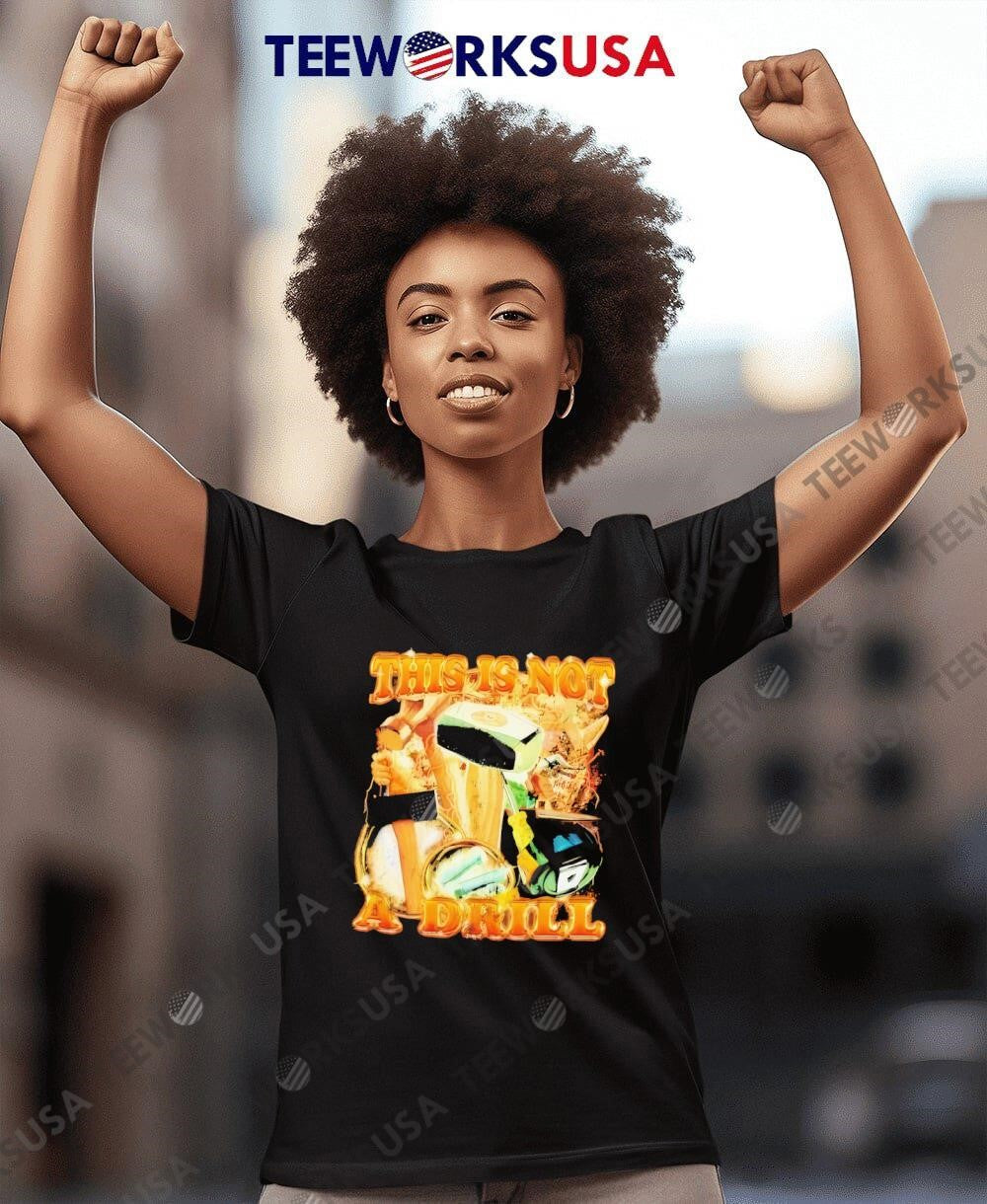 This is not a dril graphicl - Adult & Kids T-Shirts, Sweatshirts & Hoodies apparel design preview 4