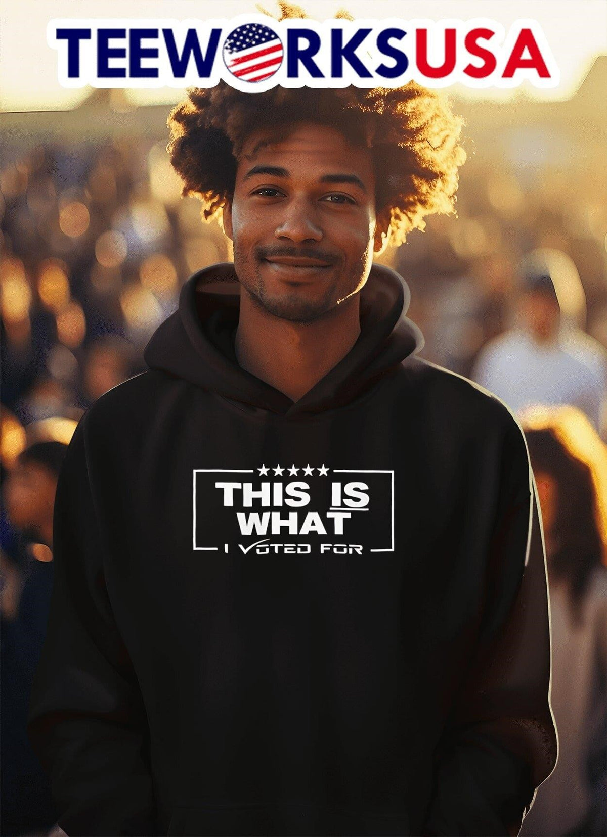This is what I voted for - Adult & Kids T-Shirts, Sweatshirts & Hoodies apparel design preview 2
