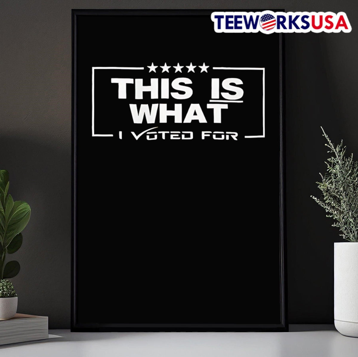 This is what I voted for - Adult & Kids T-Shirts, Sweatshirts & Hoodies apparel design preview 5