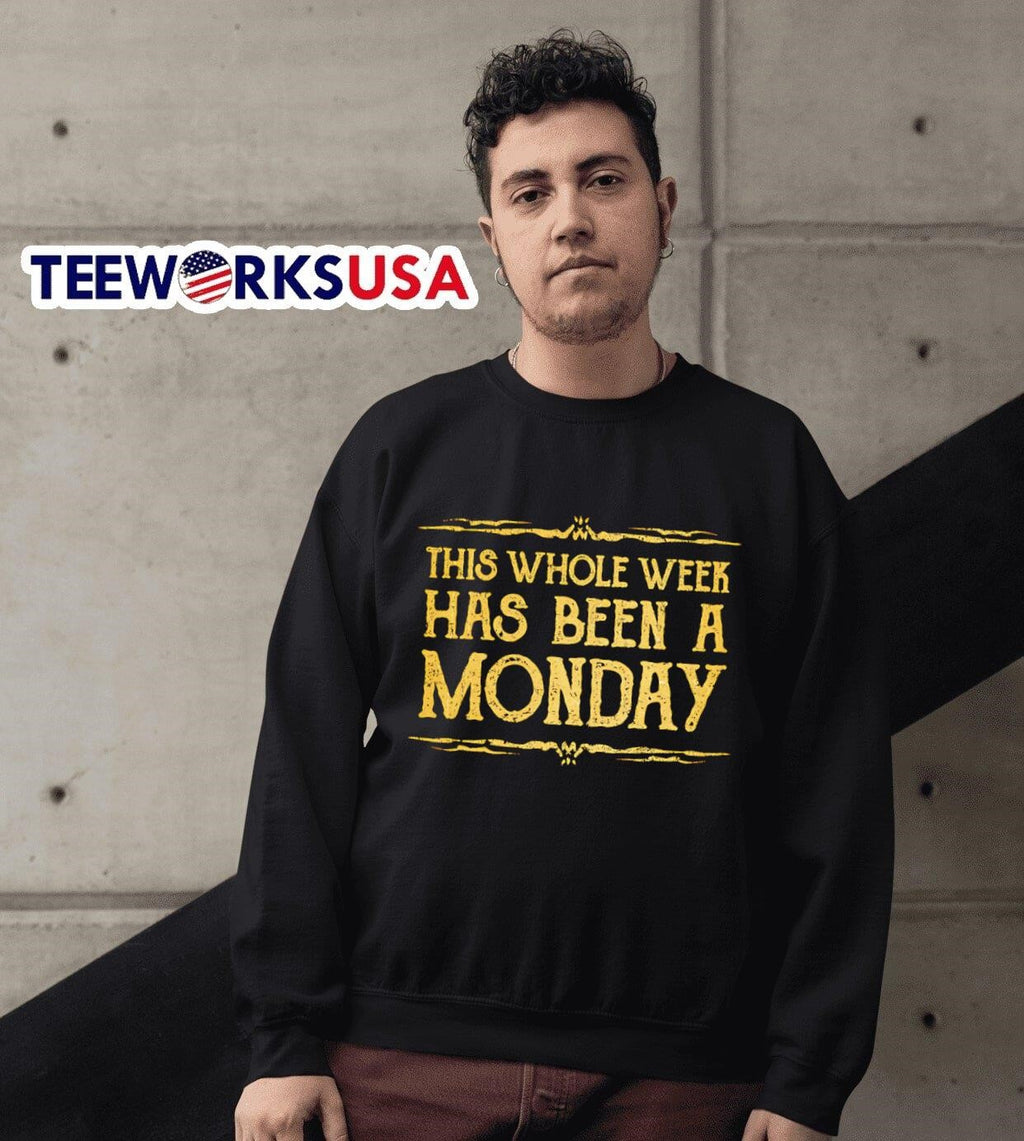 This whole week has been a Monday - Adult & Kids T-Shirts, Sweatshirts & Hoodies apparel design preview 6