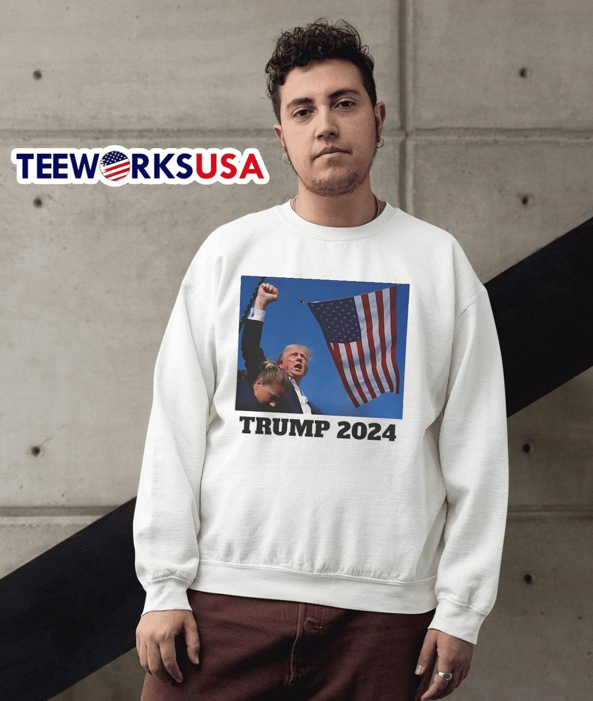 Thomas Matthew Crooks You Missed - Adult & Kids T-Shirts, Sweatshirts & Hoodies apparel design preview 3