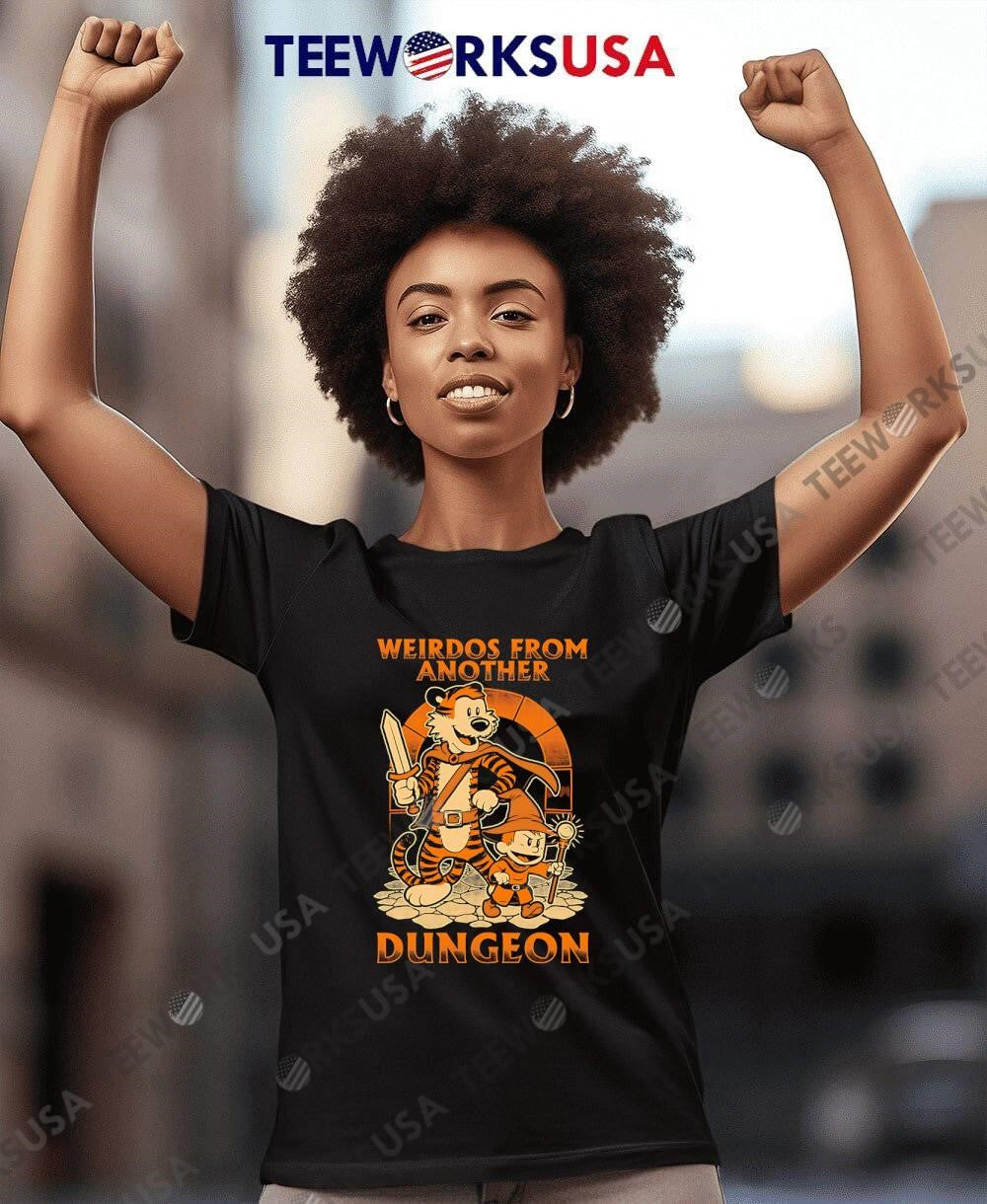 Tiger Boy Comic Rpg Weirdos From Another Dungeon - Adult & Kids T-Shirts, Sweatshirts & Hoodies apparel design preview 8