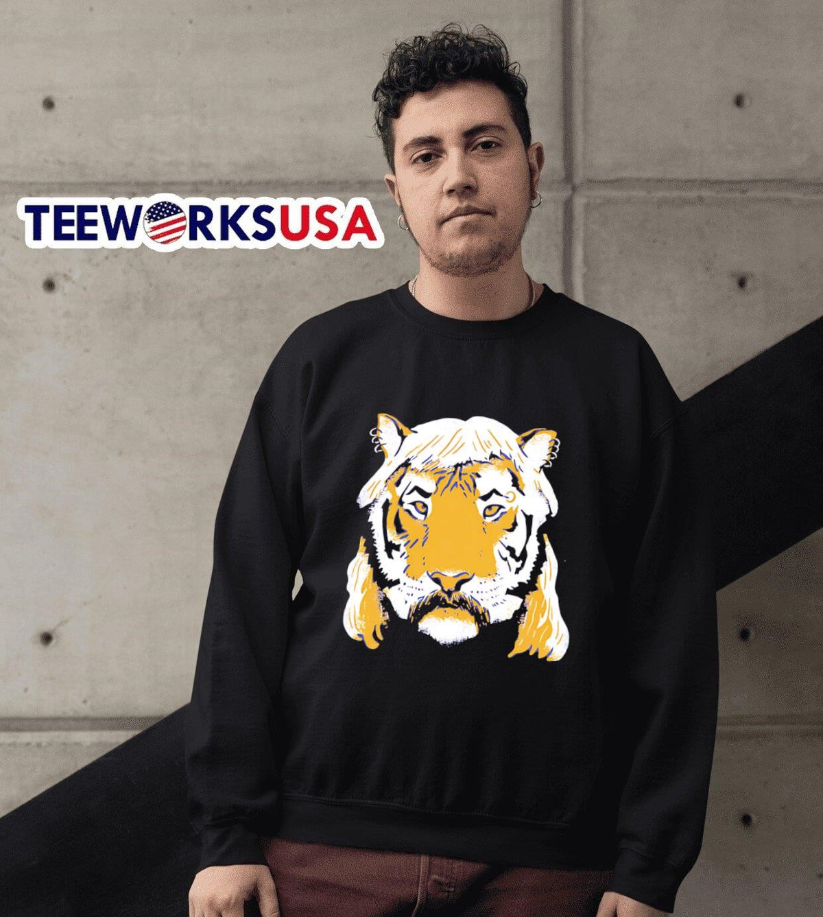 Tiger King LSU Tigers - Adult & Kids T-Shirts, Sweatshirts & Hoodies apparel design preview 6