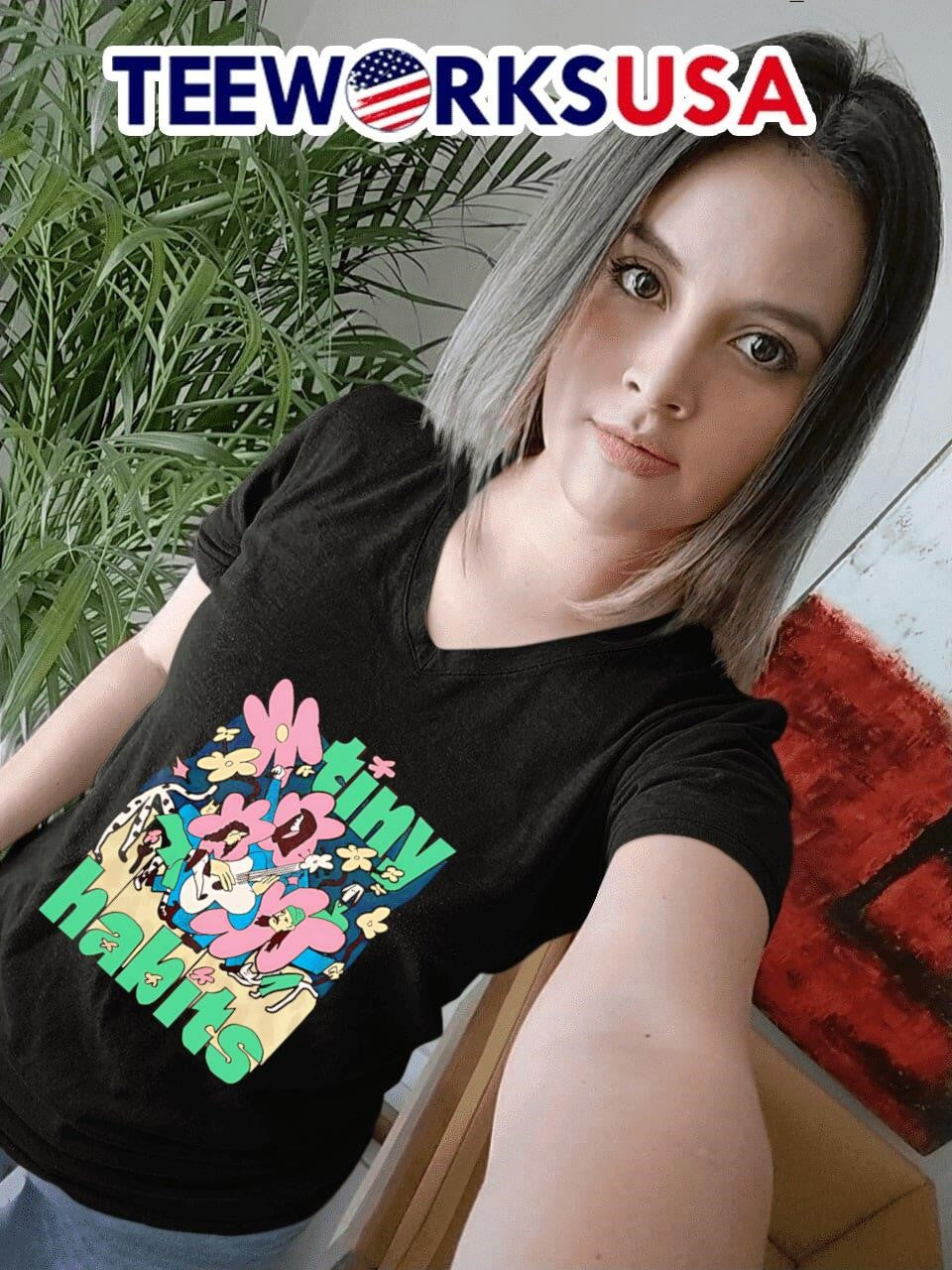 Tiny Habits Tour - Adult & Kids T-Shirts, Sweatshirts & Hoodies apparel design preview 7