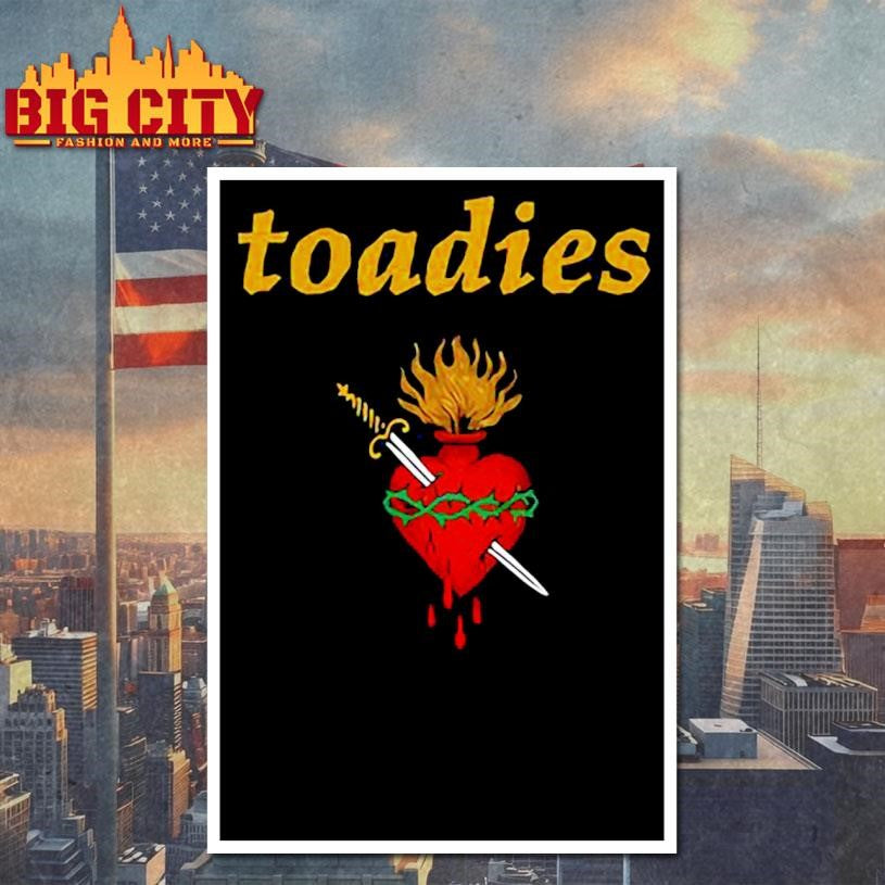 Toadies sacred heart - Adult & Kids T-Shirts, Sweatshirts & Hoodies apparel design preview 4